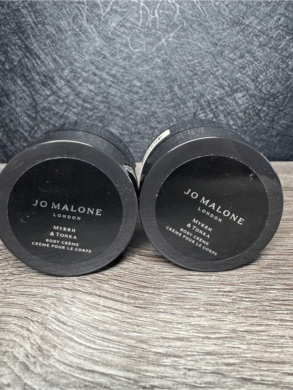 Lot of 2 Jo Malone Myrrh And Tonka Body Creme 15ml Each Travel Size